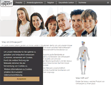Tablet Screenshot of orthoexpert.de